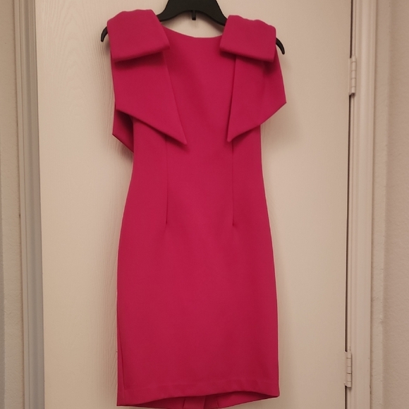 Laundry by Shelli Segal Fuchsia Dress - Picture 1 of 6